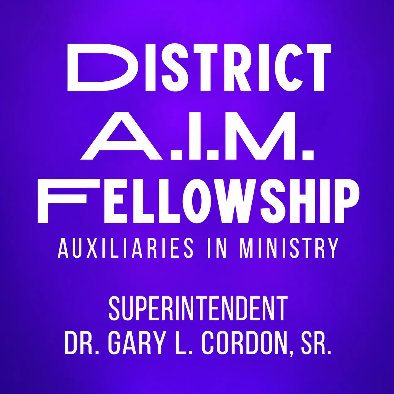The Historic Edenton District COGIC | Win Souls, Keep Souls, Train Souls A.I.M. Fellowship of the Historic Edenton District
